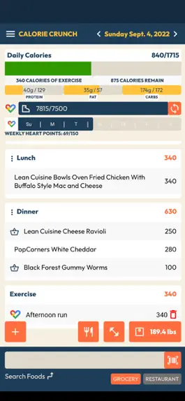 Game screenshot Calorie Crunch mod apk
