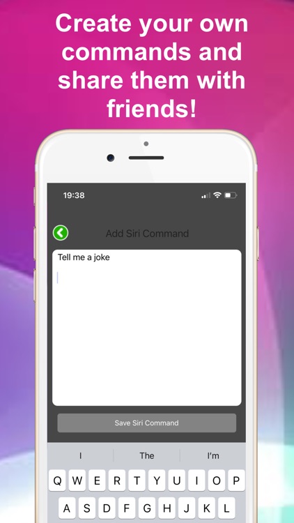 Commands for Siri App Voice