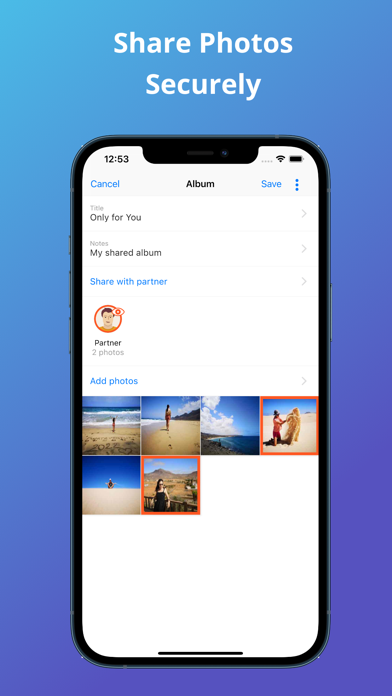Nudex - Private Gallery App Screenshot