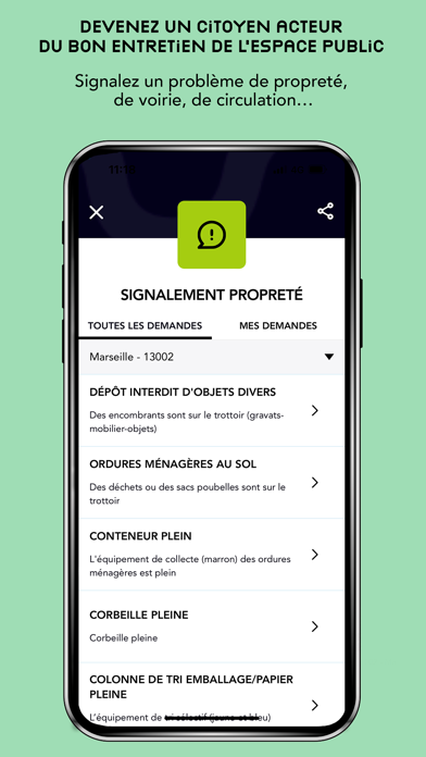 Déchets Aix-Marseille-Provence Screenshot