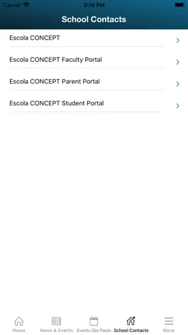 Game screenshot Escola Concept App apk