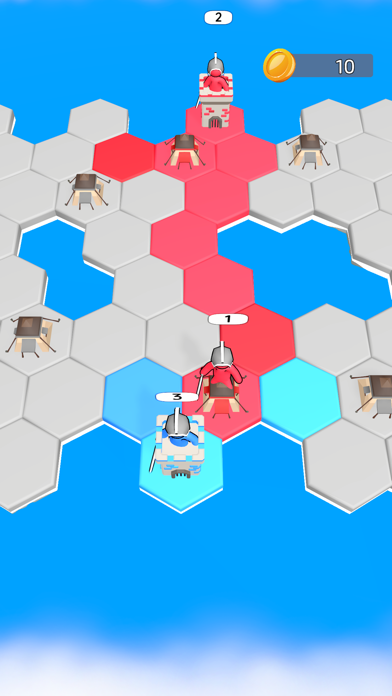 Hexagon Wars 3Dのおすすめ画像3