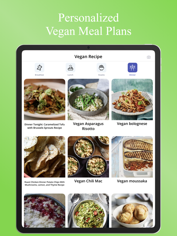 Screenshot #6 pour Vegan Recipes | Meal Planner