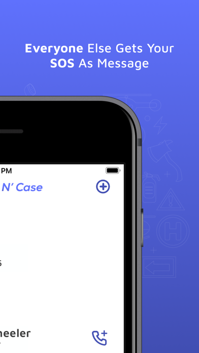 Just N' Case - Smart SOS App Screenshot