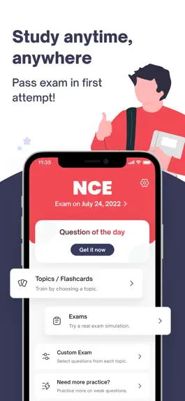 Game screenshot NCE Exam Prep 2023 mod apk