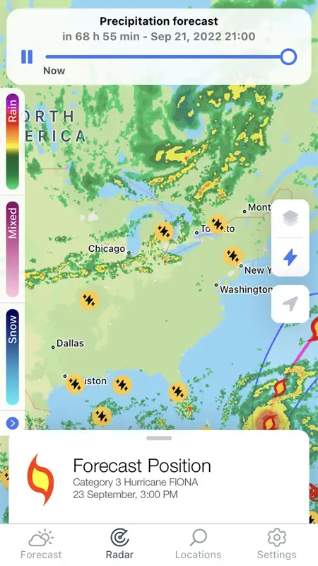 Weather Live° - Local Forecast screenshot 6 of 7