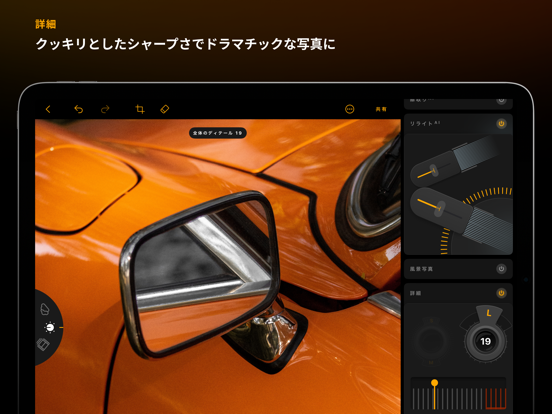 iPad用Luminar 写真編集ソフトのおすすめ画像9