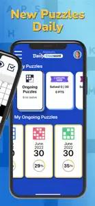 Daily Crossword Puzzles· screenshot #2 for iPhone