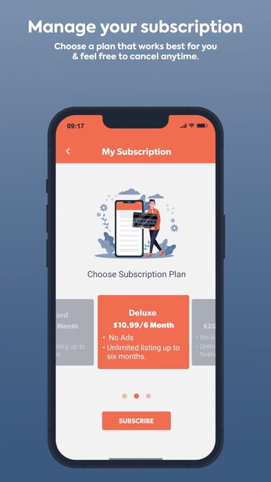 E-zevis Marketplace Screenshot