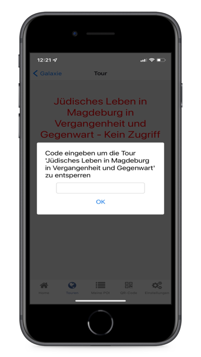 Educaching Geschichte Screenshot
