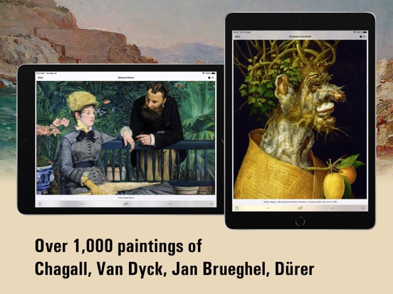Europese schilderkunst HD iPad app afbeelding 1