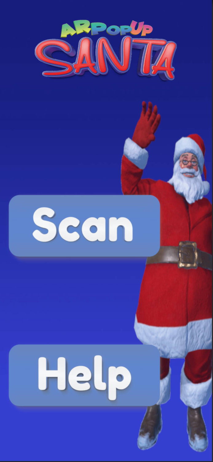 AR PopUp Santa