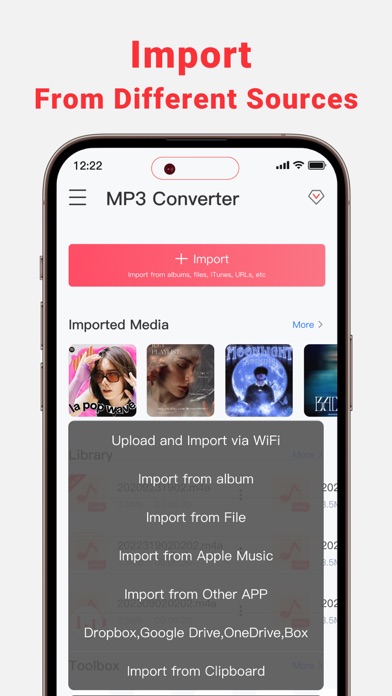 MP3 Converter: Music Editorのおすすめ画像1