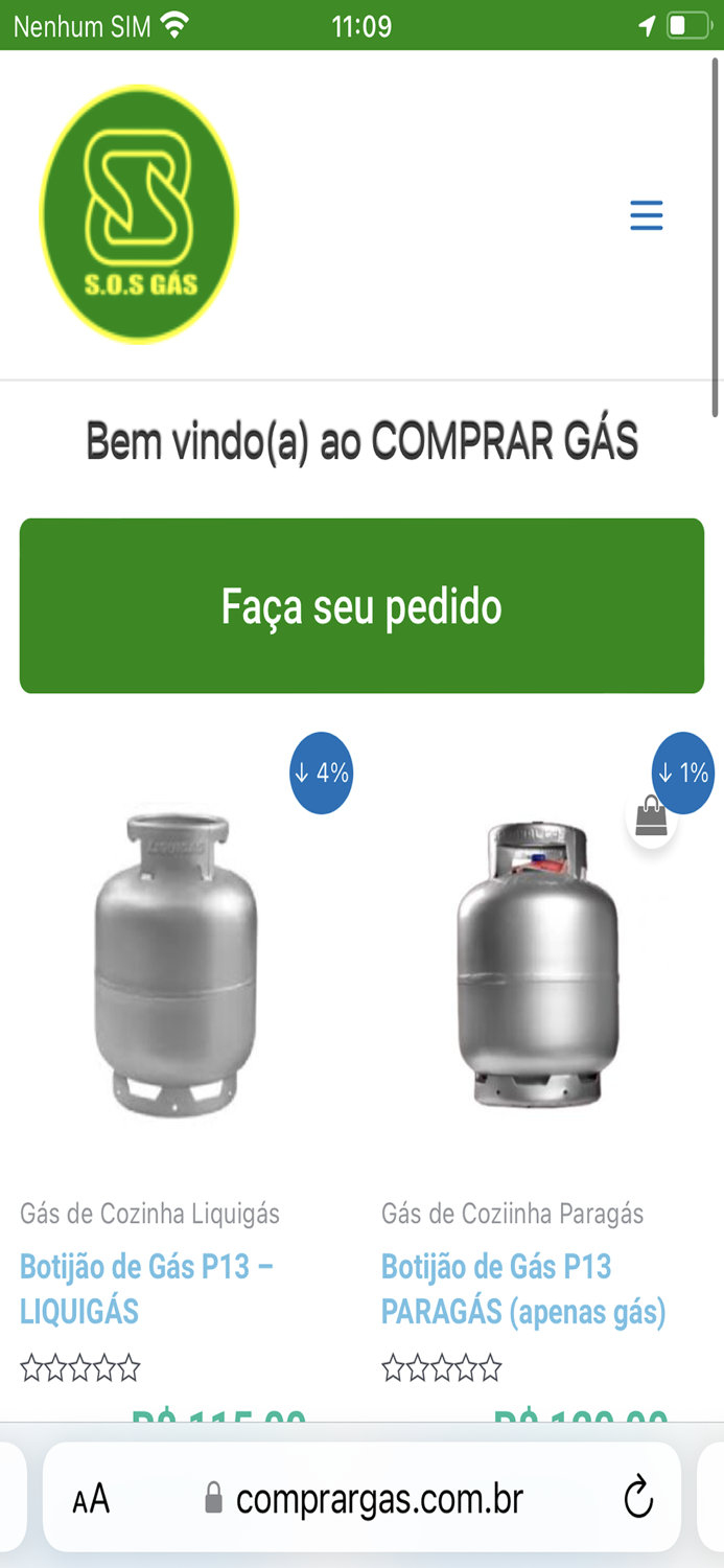 Comprar Gas