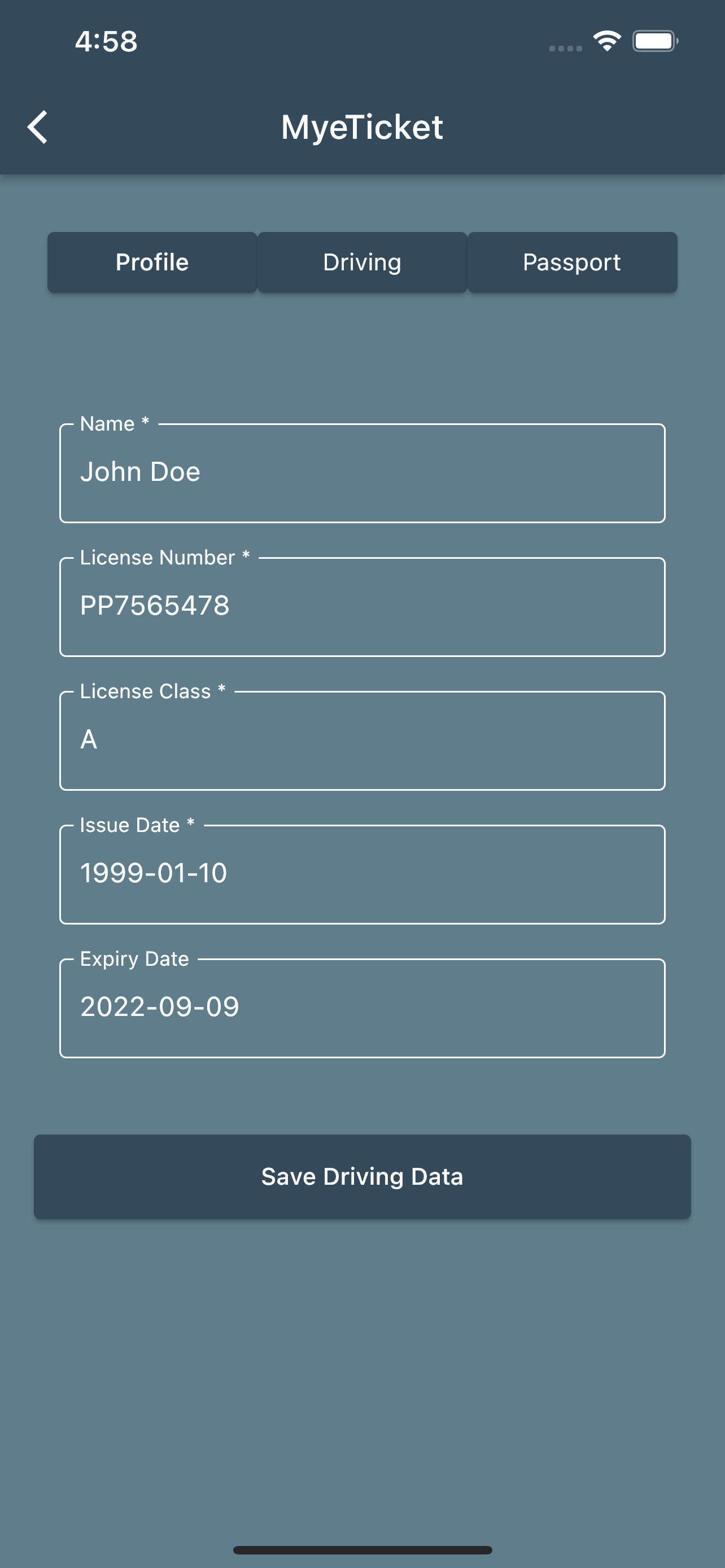 myEticket