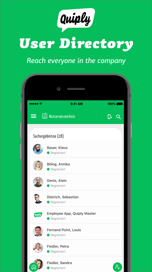 #5. Quiply - The Employee App (iOS) 由: Quiply Technologies GmbH