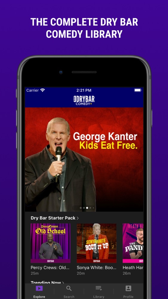 Dry Bar Comedy+ App for iPhone - Free Download Dry Bar Comedy+ for iPad &  iPhone at AppPure