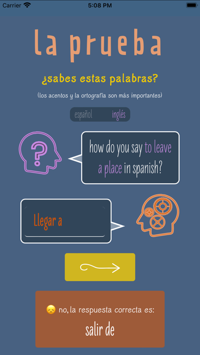 ¡palabras! Screenshot