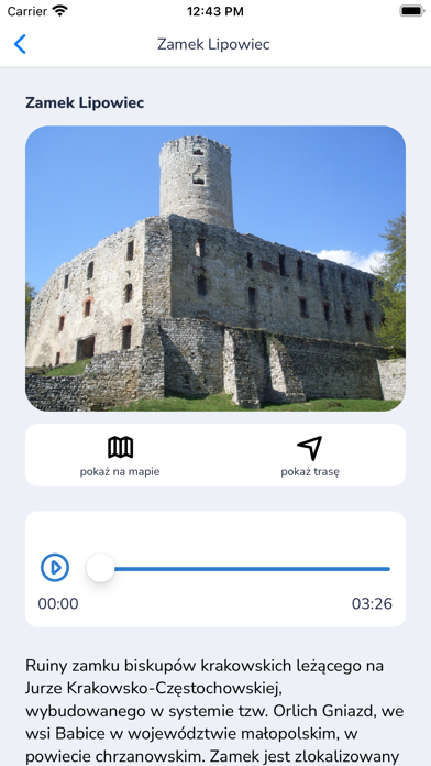 Szlaki historii Screenshot