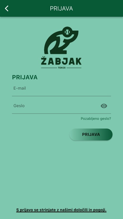 Rezervacije tenis SLO