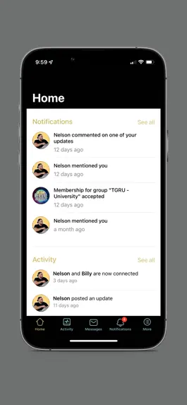 Game screenshot TGR Social apk