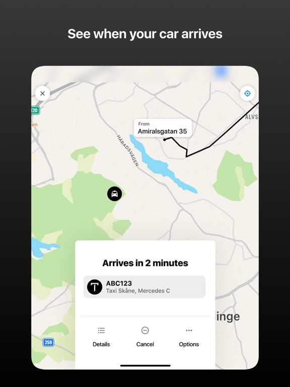 Screenshot #6 pour Taxi Skåne