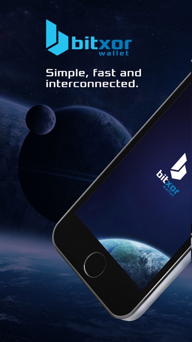 Bitxor Wallet Screenshot