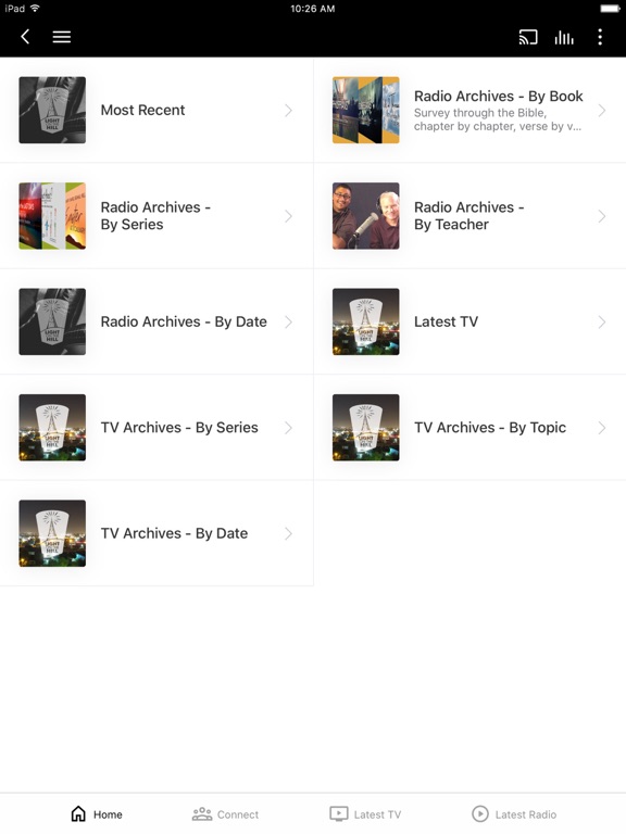 Screenshot #5 pour Light on the Hill Radio App