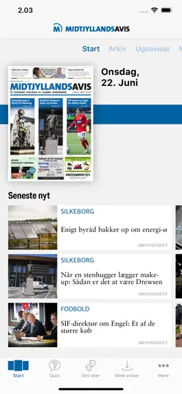 Game screenshot Midtjyllands Avis mod apk
