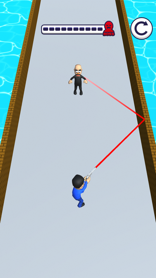 #2. aim and shoot - puzzle game (iOS) Podle: FTY LLC.