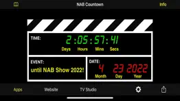 nab show countdown iphone screenshot 2