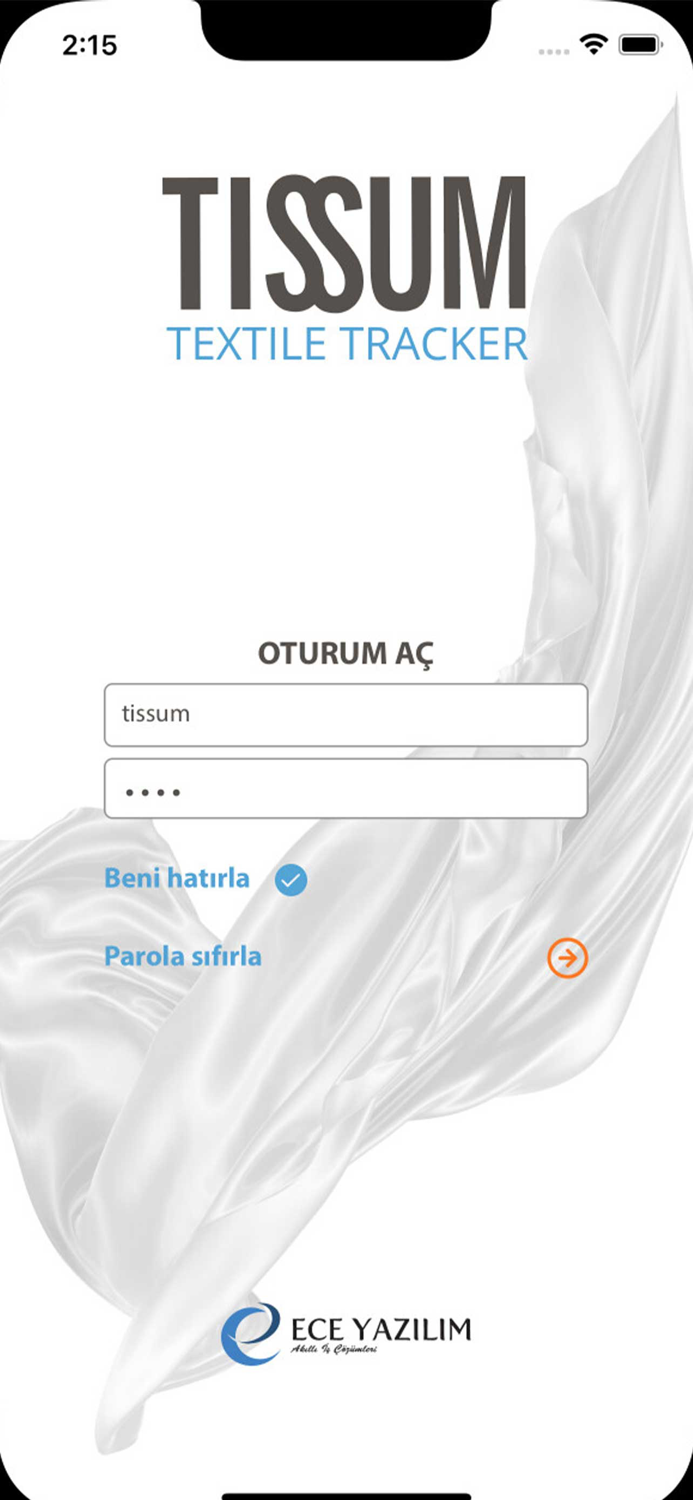 Tissum Textile Tracker