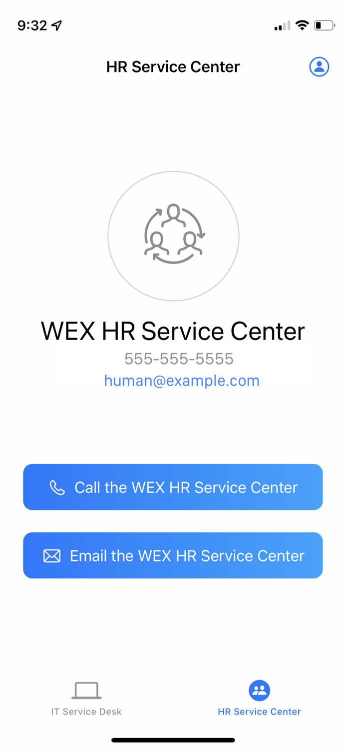 WEX Service Desk