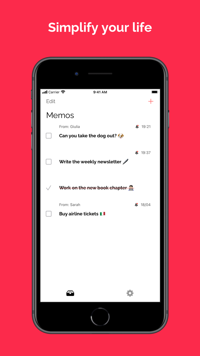 AirMemo Reminders  ToDo List