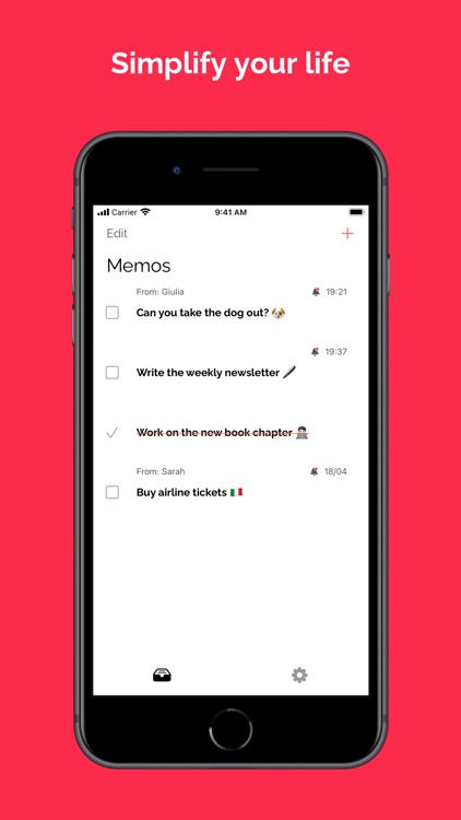 AirMemo: Reminders & ToDo List