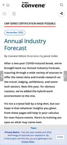 PCMA Convene Magazine screenshot #4 for iPhone