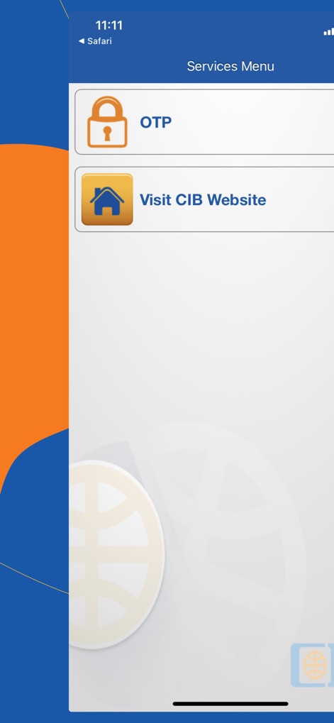 CIB OTP Token - Finance App | MWM