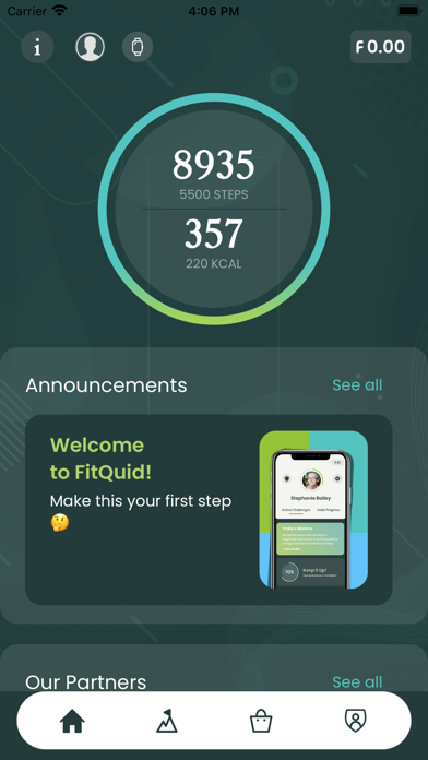 FitQuid - Fitness & Community Screenshot