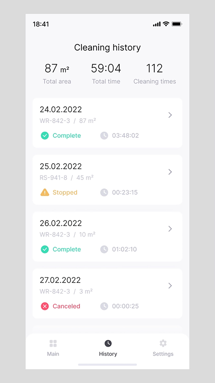 Connect Robot Vacuum Cleaner