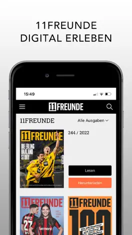 Game screenshot 11FREUNDE Magazin apk