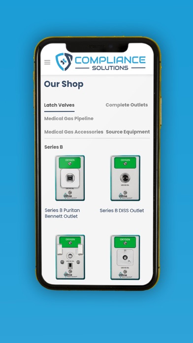 Compliance Solutions Med Gas Screenshot