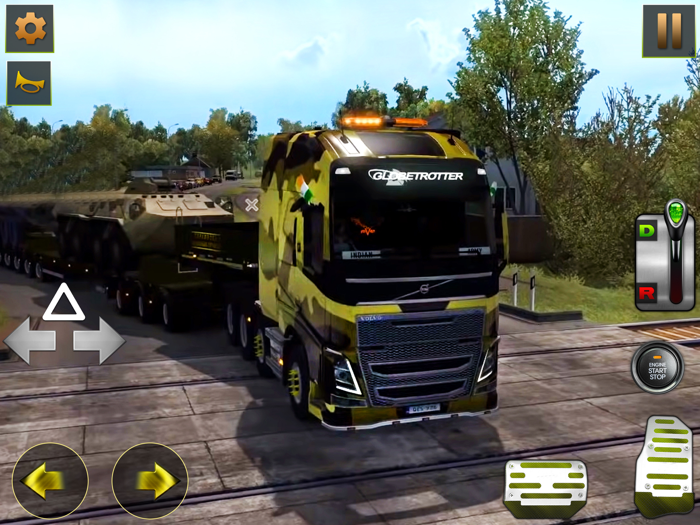 Army Truck Transport 3d