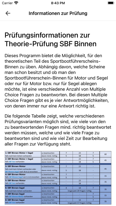 Sportbootführerschein Binnen Screenshot