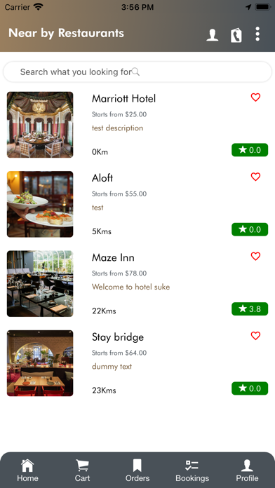 Yeekal Customer Screenshot