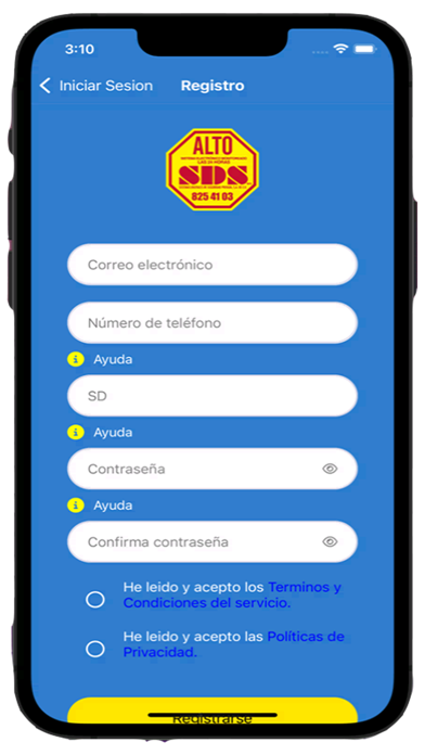 SDS Movil Screenshot