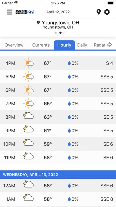 WKBN 27 Weather - Youngstown Screenshot