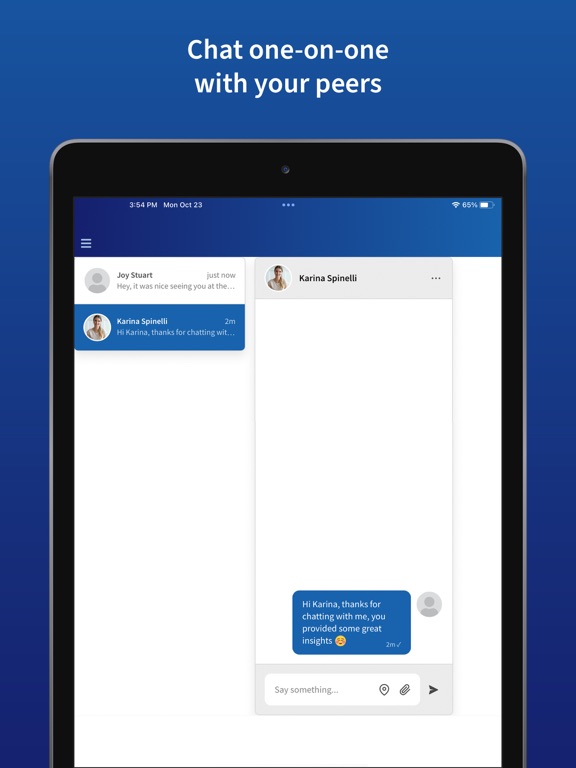 Spear Talk iPad screenshot 4 - Medical app