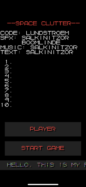 Space Clutter Screenshot