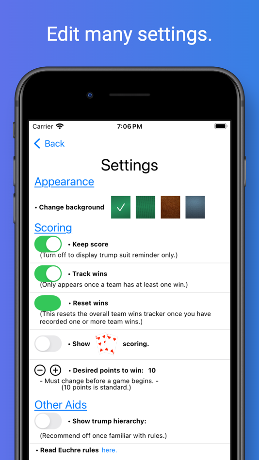 #7. Euchre Helper (iOS) 由: Chad Wallace