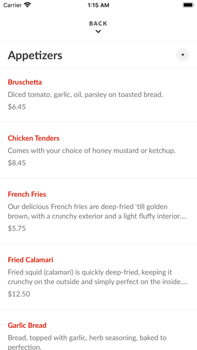 Angelos Pizza Hillsborough Screenshot
